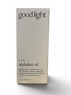 Good Light Alphabet Oil – Cream Box